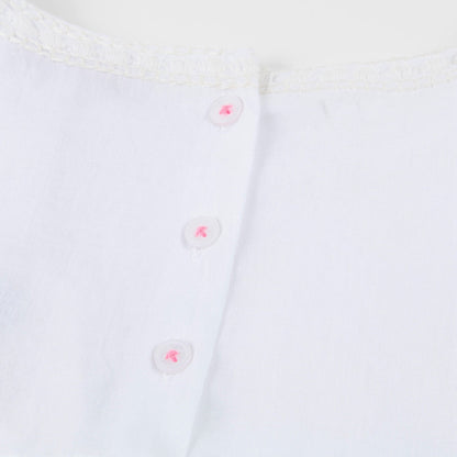 Girls White "Aurelia" Dress
