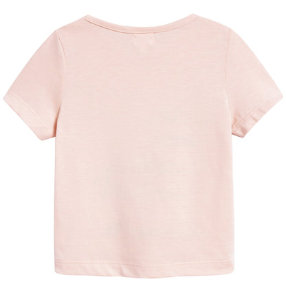 Baby Girls Pink Organic Pima Cotton T-shirt