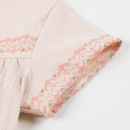 Girls Beige "Kabylie" Top