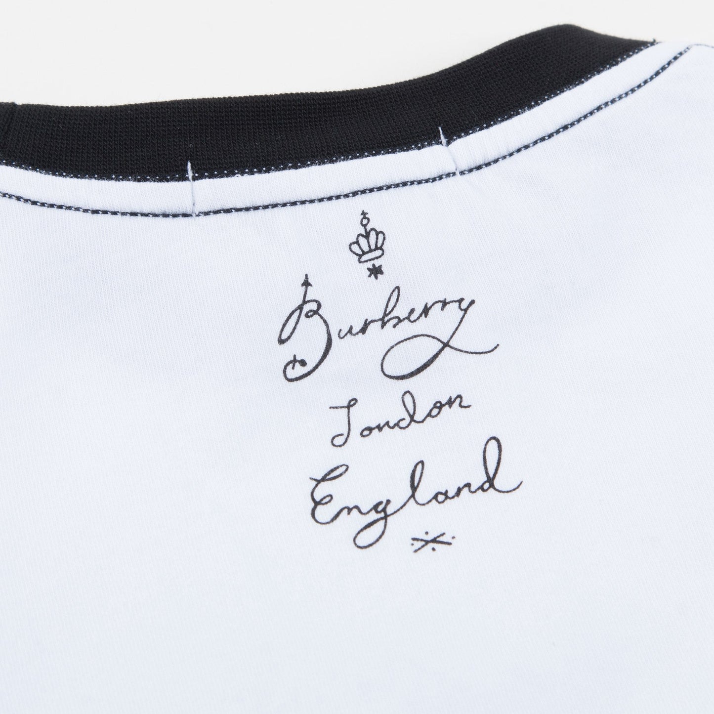 Baby  &  Girls  White  Cotton   T-shirt