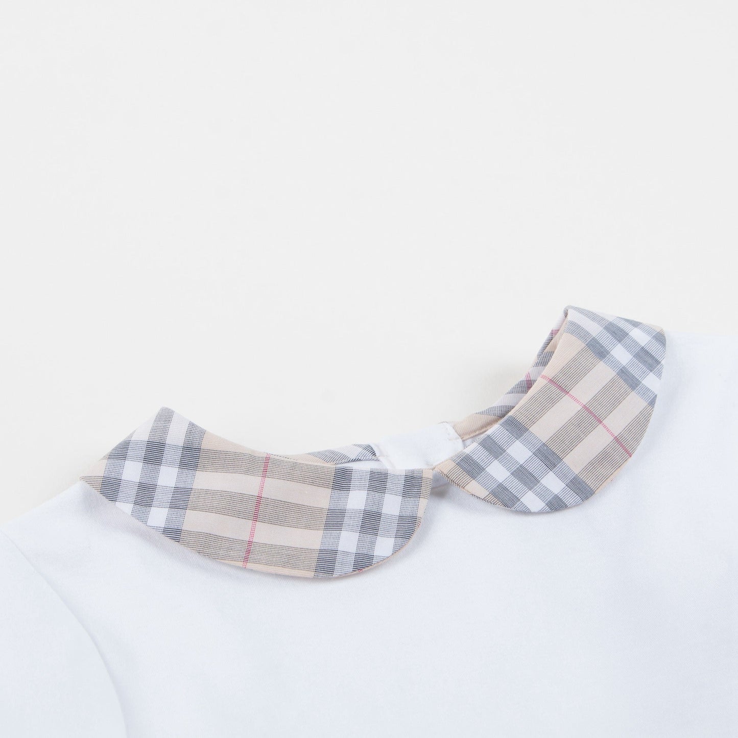 Baby  White   Cotton  Babysuit