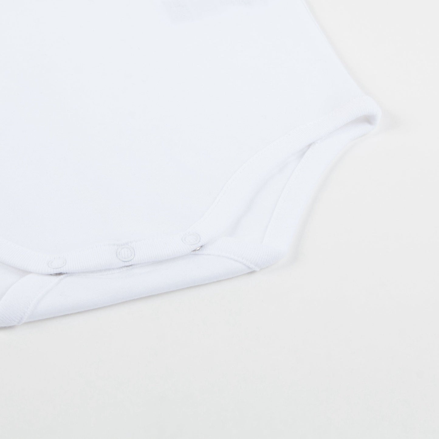 Baby  White   Cotton  Babysuit