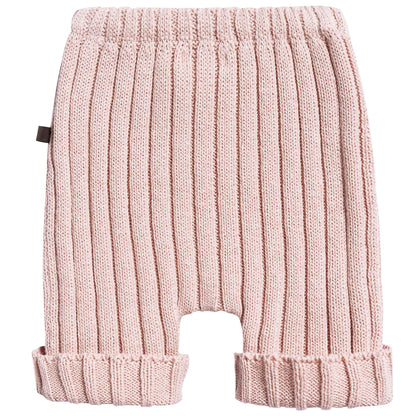 Girls Light Pink Cotton Everyday Shorts