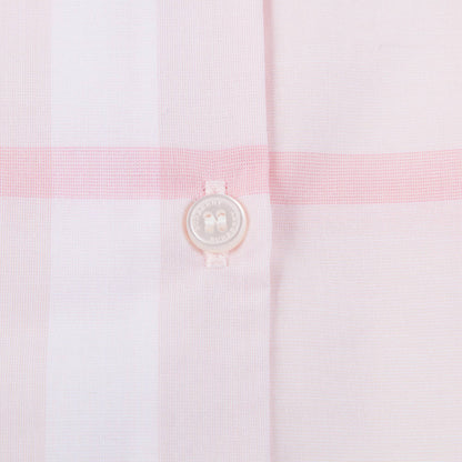 Baby  Girls  Ice  Pink   Cotton  Check   Dress