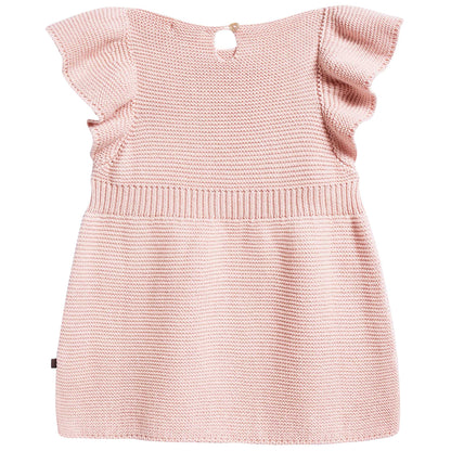 Girls Light Pink Cotton Loved Dress