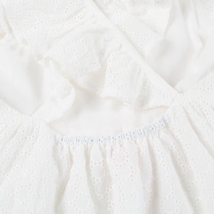 Girls White "Midnight" Dress