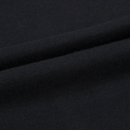 Boys Black Logo Cotton T-shirt