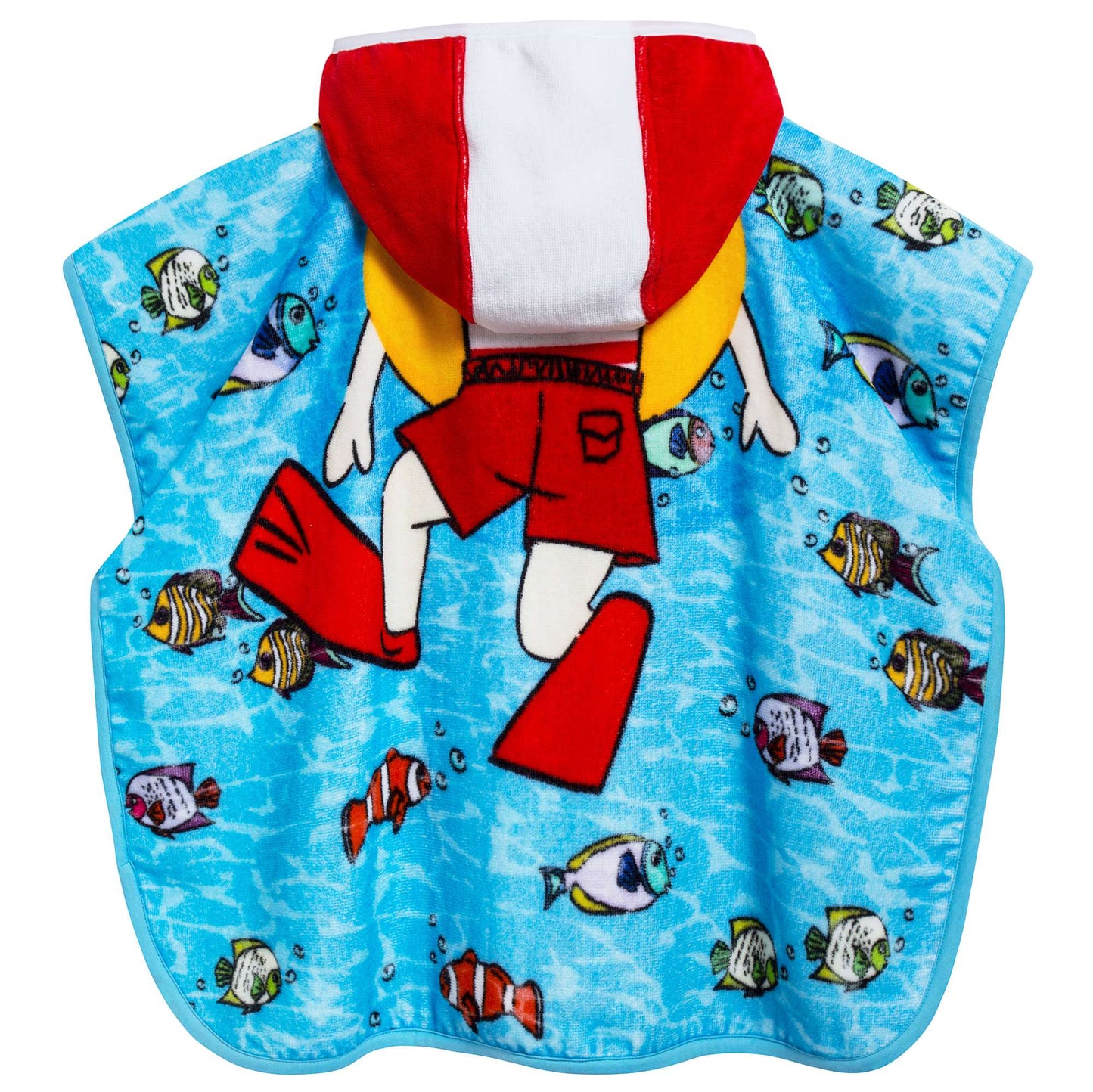 Boys Swimmingpool Azzurro Cotton Towel