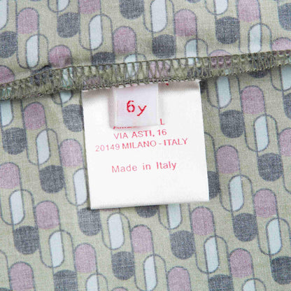 儿童绿色立领衬衫