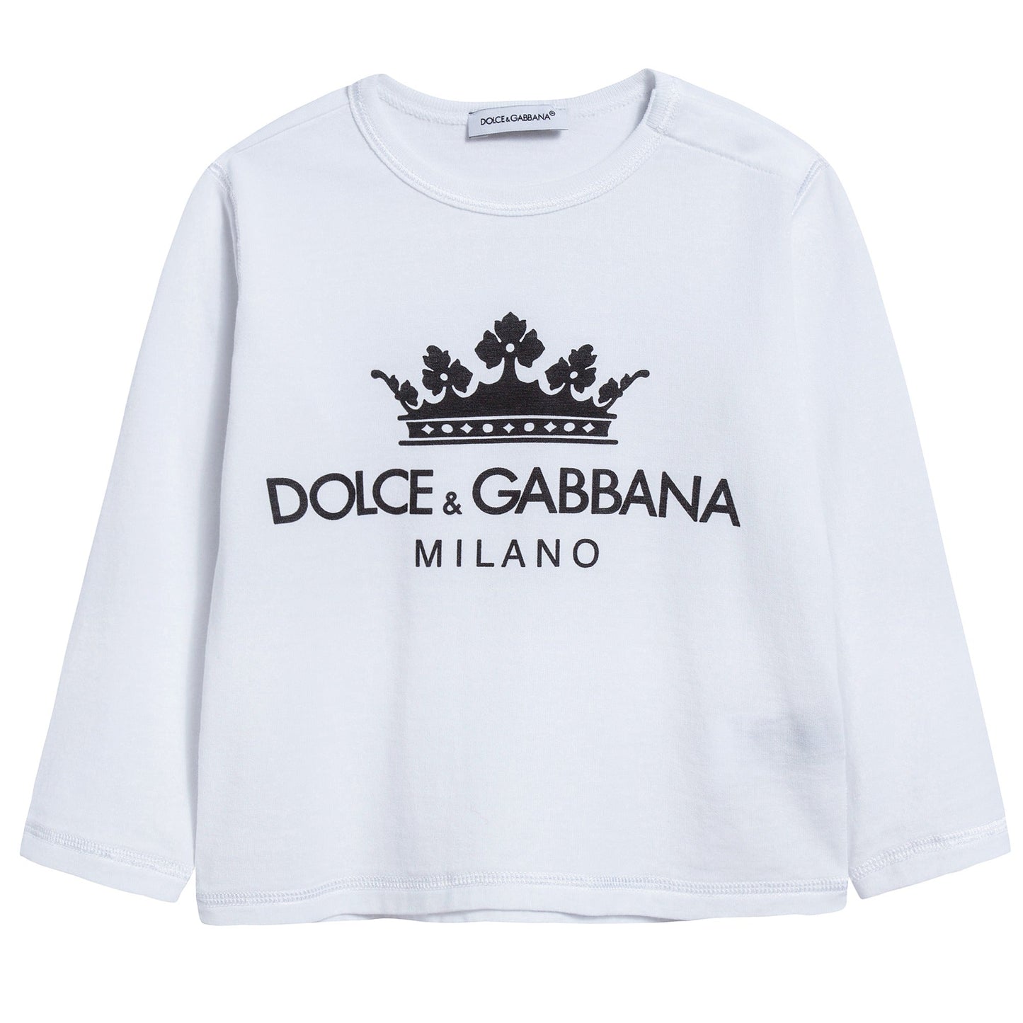 Baby Boys White Logo T-shirt