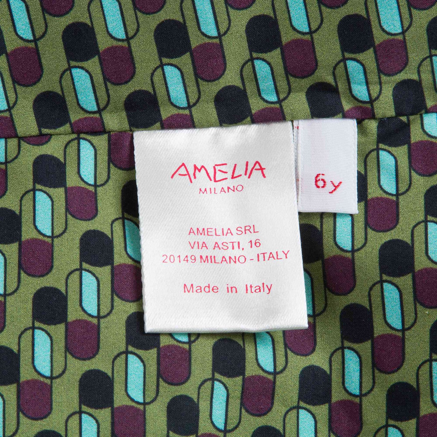 女童双面印花连衣裙