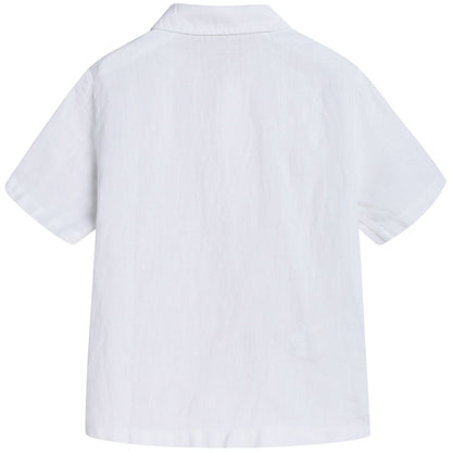 Boys White Polo Shirt