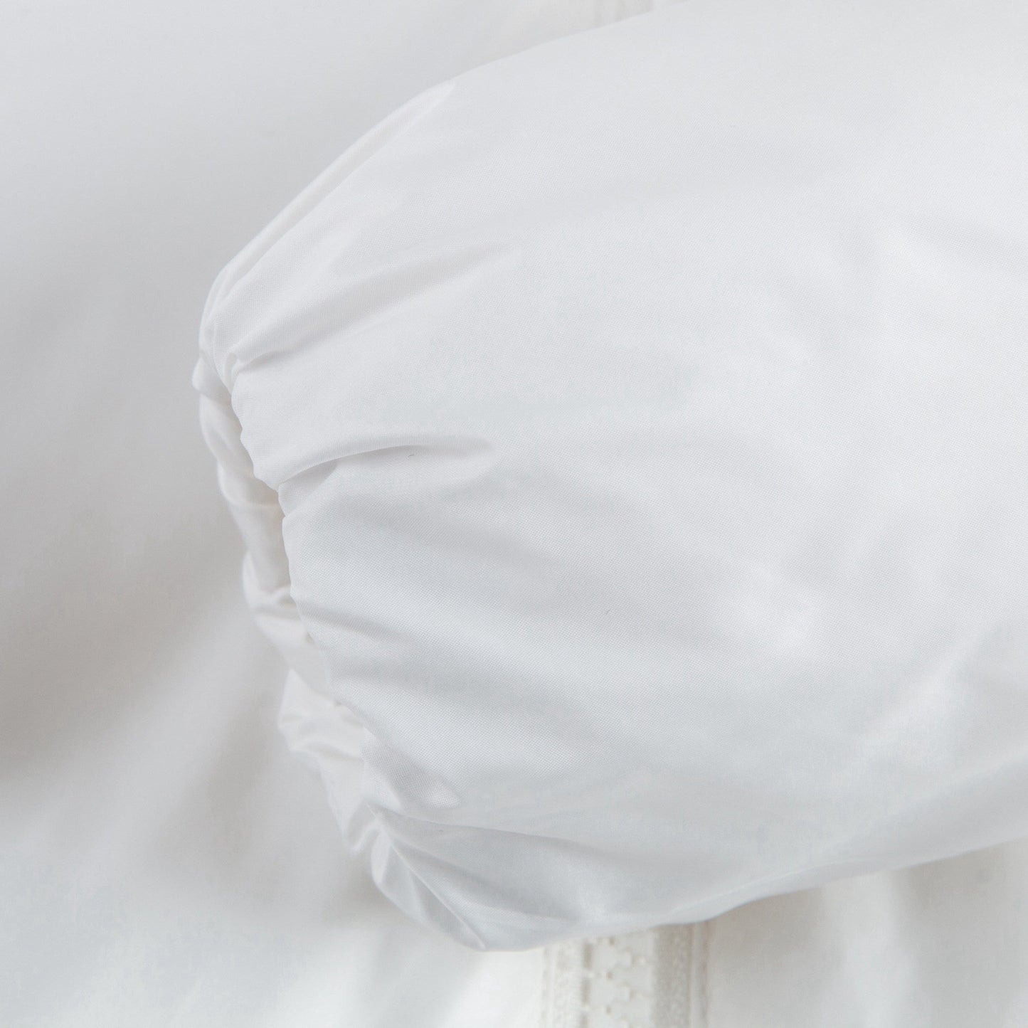 Baby Boys White Padded Showerproof Jacket