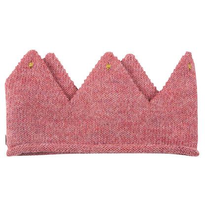 Baby Rose Pink Alpaca Wool Crown