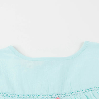 Girls Turquoise "Midnight" Pyjama