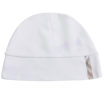 Baby White Boxed Gift Set With Bodysuit, Hat & Bib