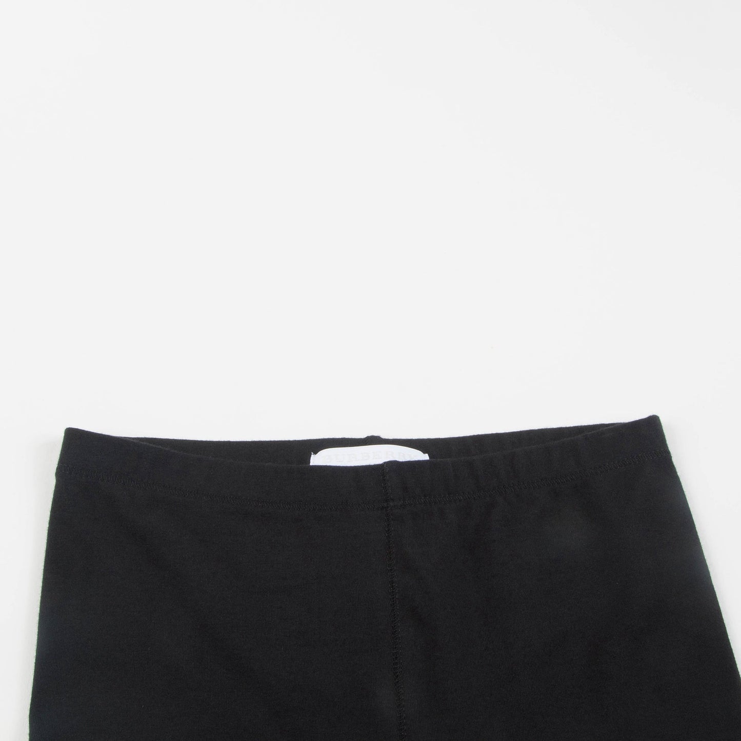 Baby Girls Black Cotton Leggings
