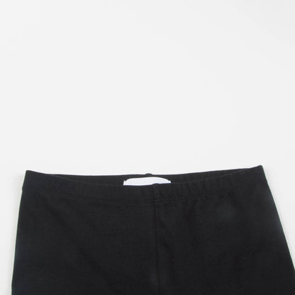 Baby Girls Black Cotton Leggings