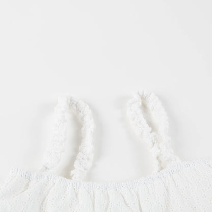 Girls White "Bluna" Bikini