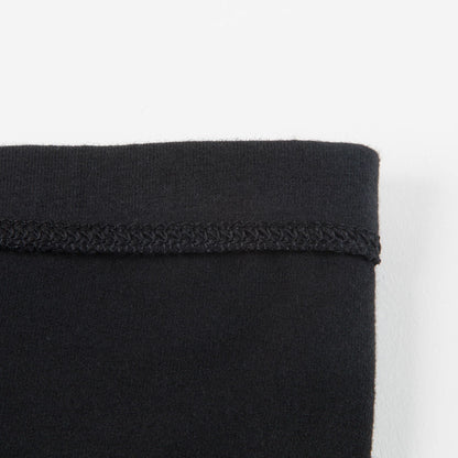 Baby Girls Black Cotton Leggings