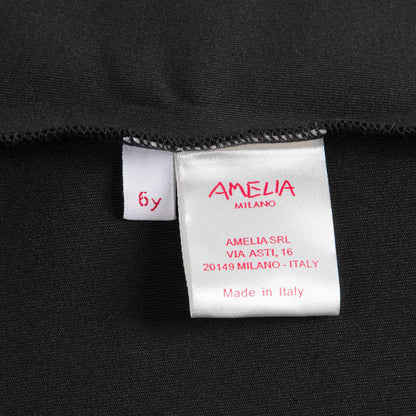 女童黑色连衣裙