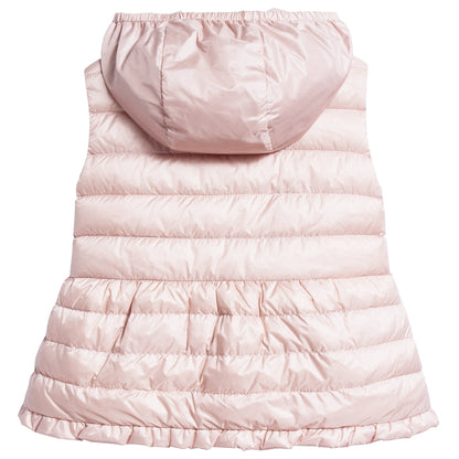 Girls Pale Pink "Cheramette" Gilet