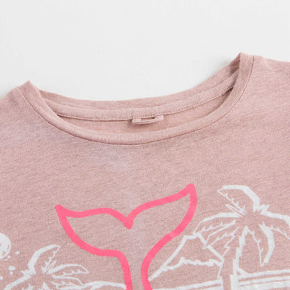 Girls Dusty Rose T-shirt
