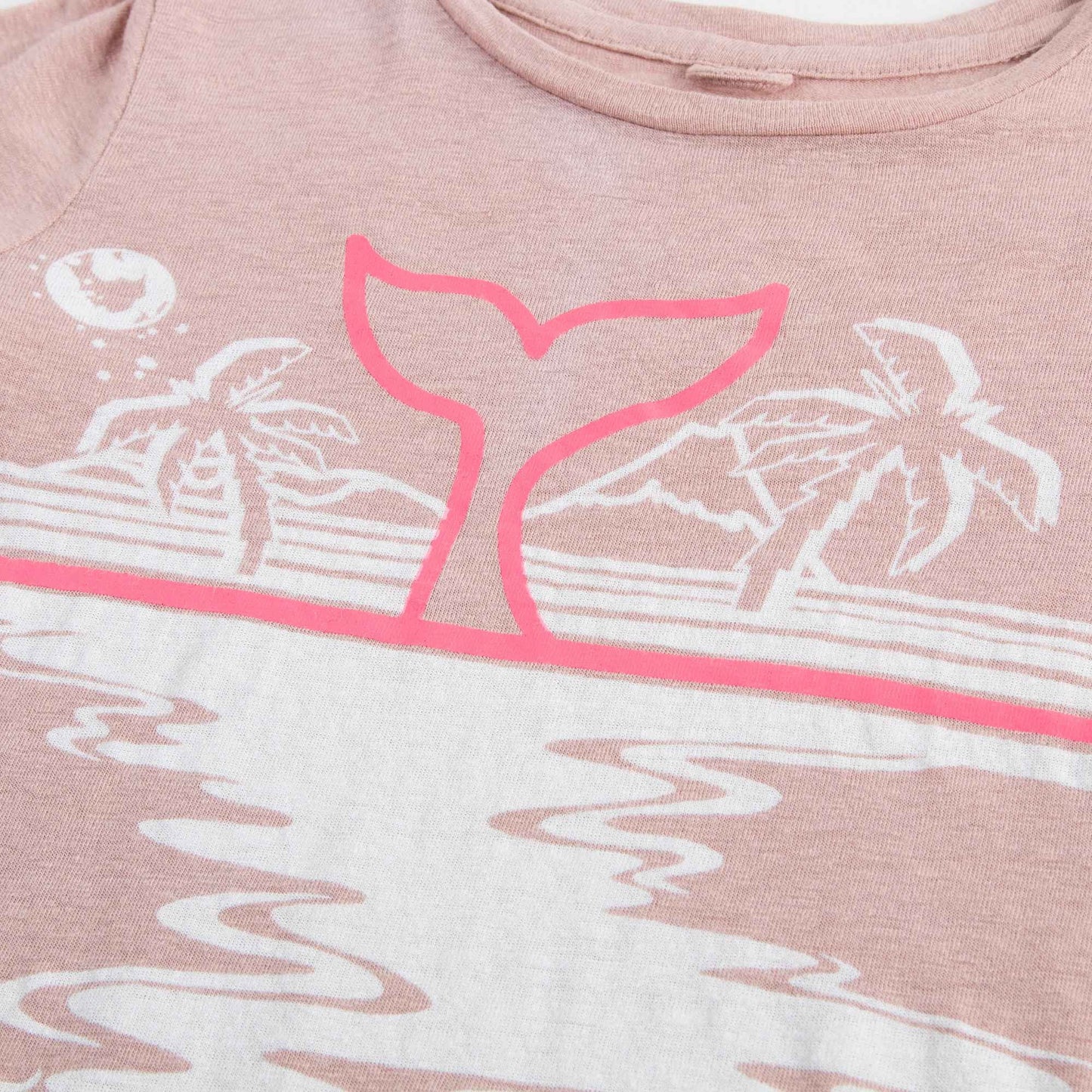 Girls Dusty Rose T-shirt