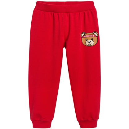 Baby Girls Poppy Red Cotton Set