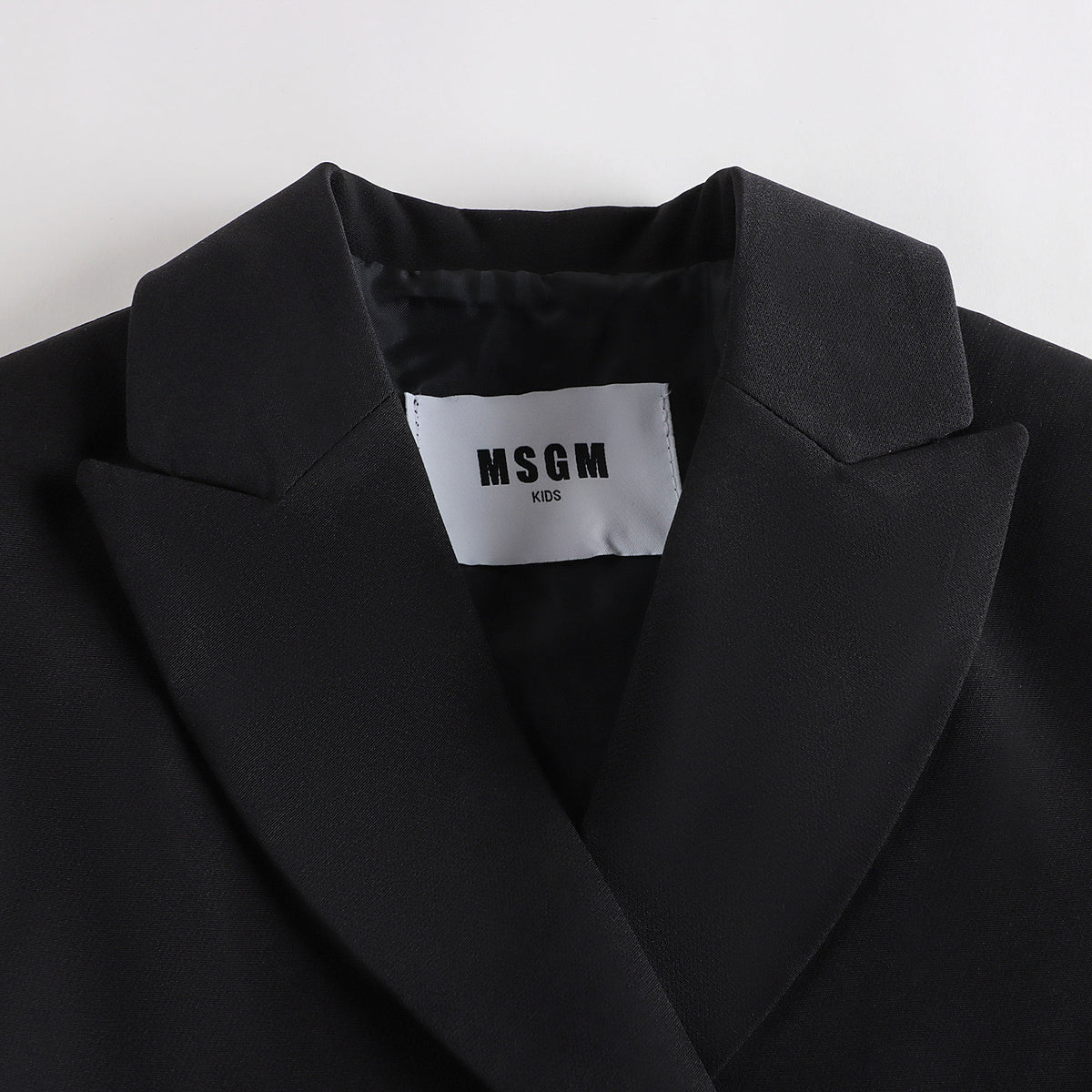 女童黑色西服外套