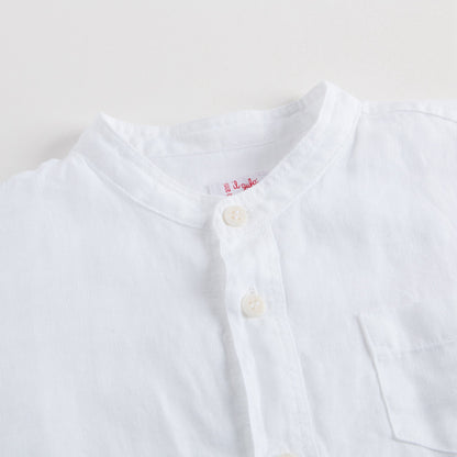 Girls White Shirt With Pocket