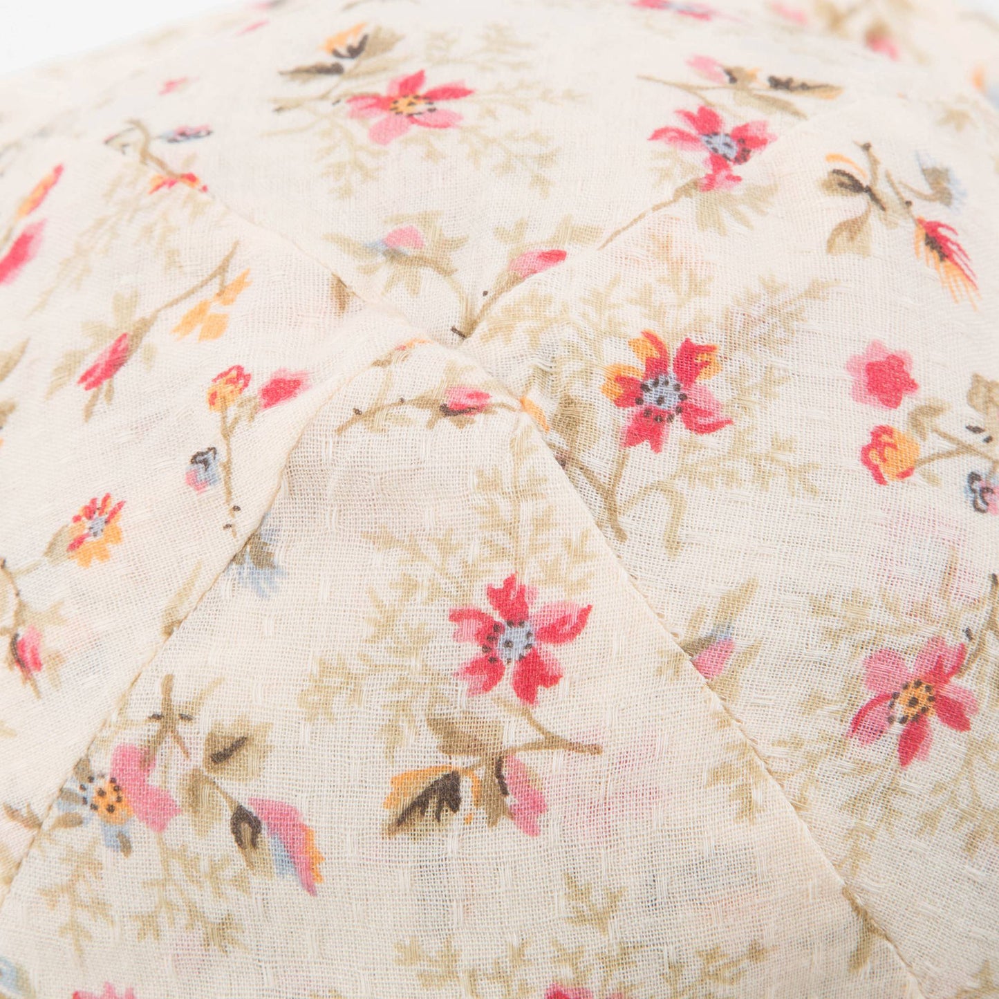 Baby Girls Pink Cotton Woven Hat