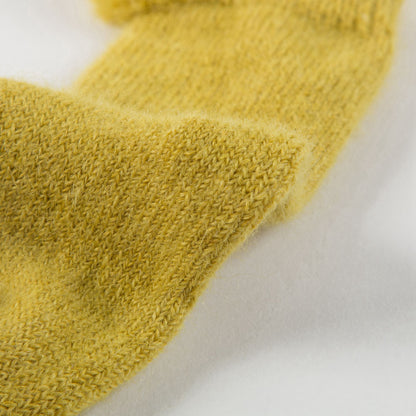 Girls Yellow "Poppy" Socks
