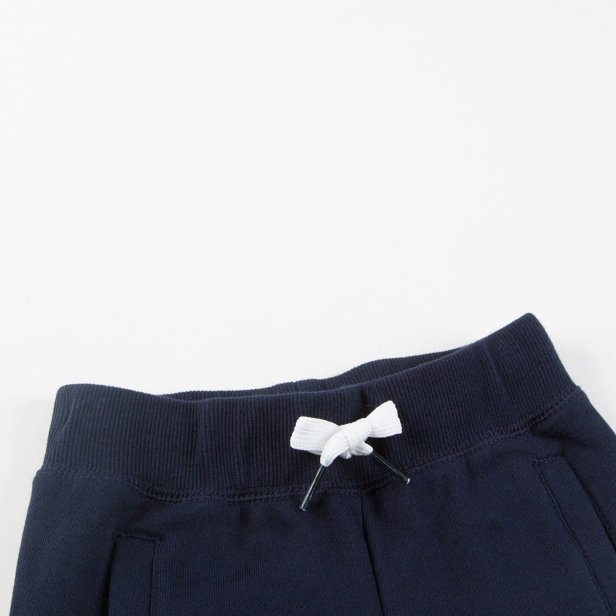 Girls Dark Blue Cotton  Tracksuit Trousers
