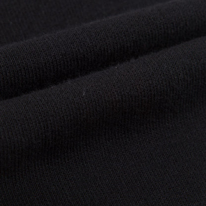 Boys Black Cotton Tracksuit Trousers