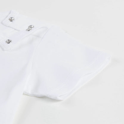 Baby White "Dog" Cotton T-shirt