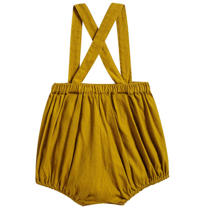 Baby Yellow Cotton Romper