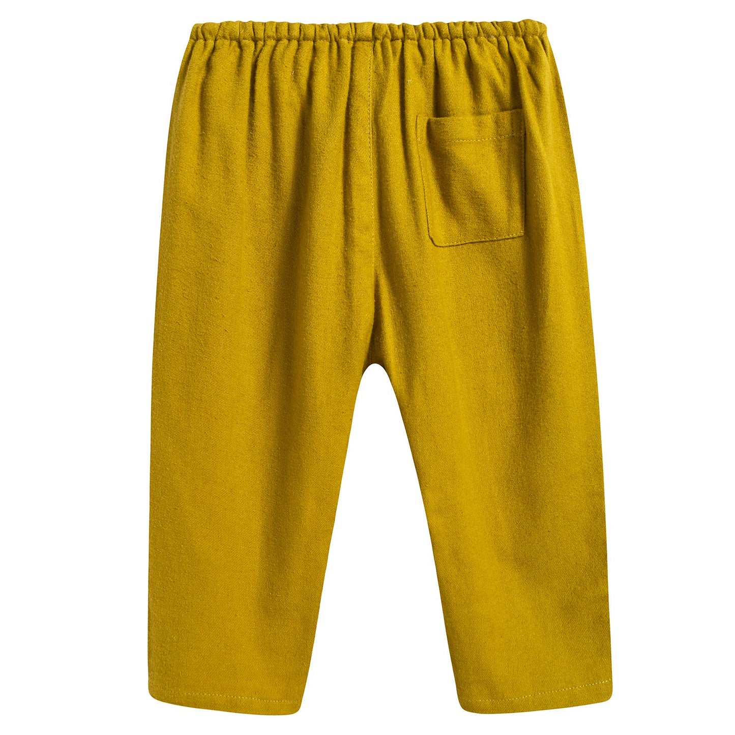 Baby Yellow Cotton Trousers