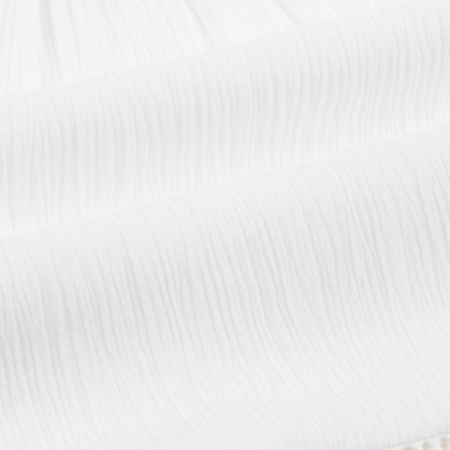 Baby Girls Off White Viscose Blouse