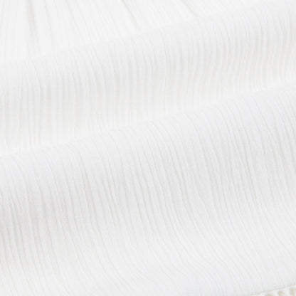 Baby Girls Off White Viscose Blouse