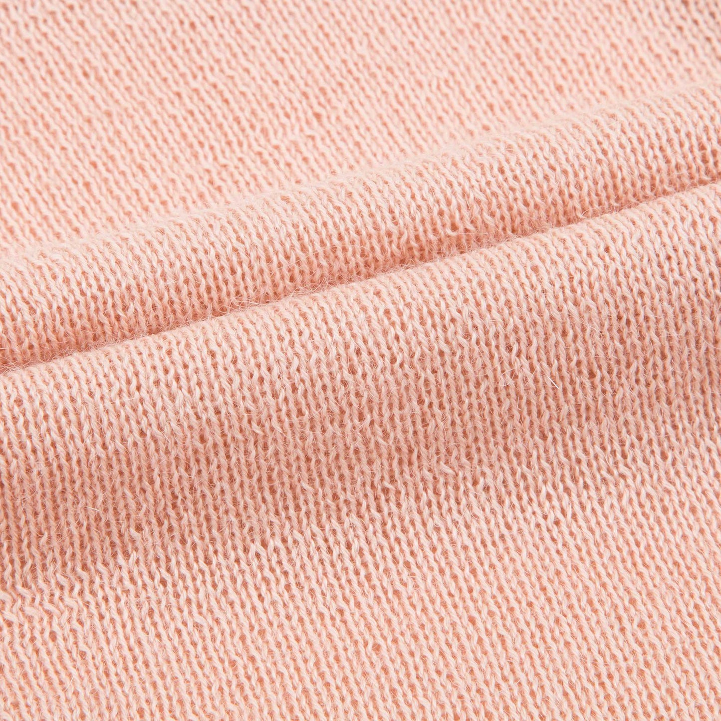 Baby Girls Pink Baby Alpaca Knitwear Cardigan