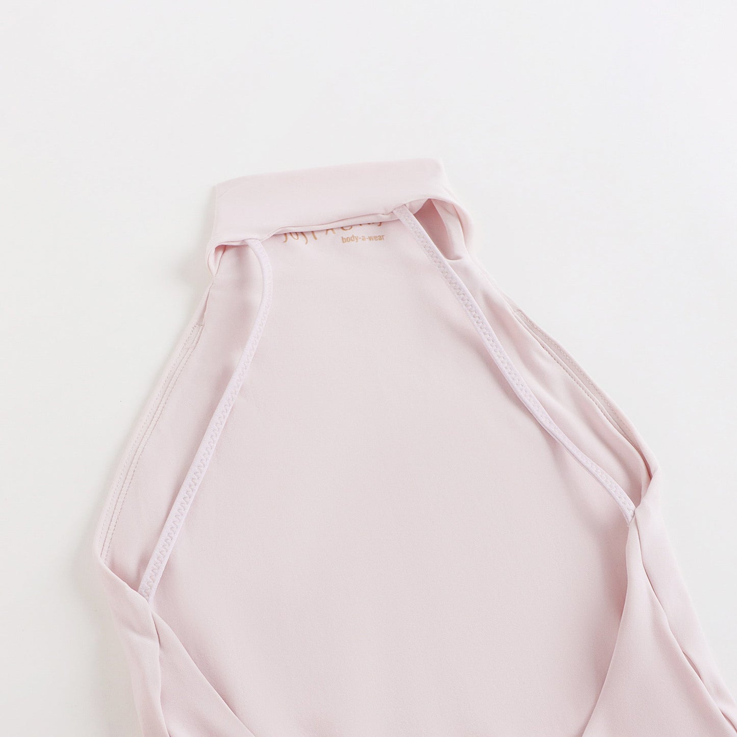 女士珍珠粉"CHOKER"芭蕾舞连体衣(201LE20VL/pearl blush)