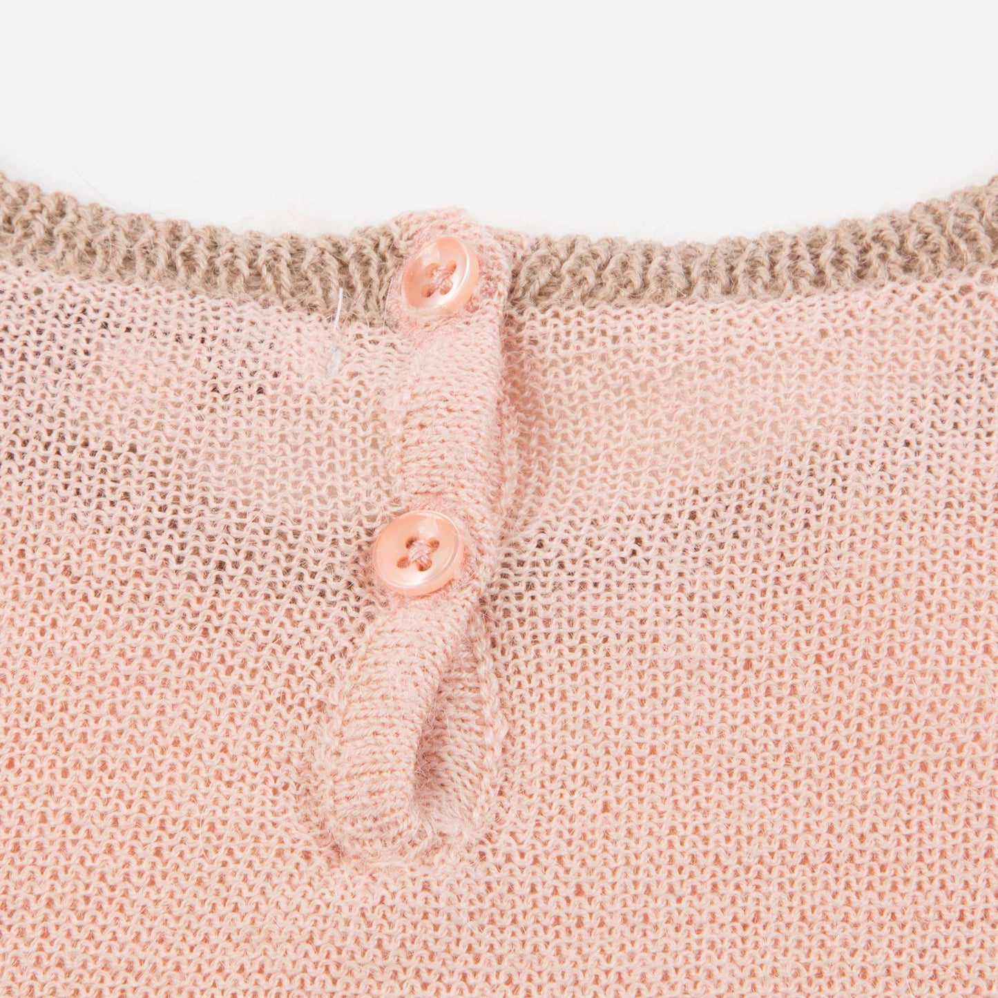 Baby Girls Pink Baby Alpaca Knitwear Jumper