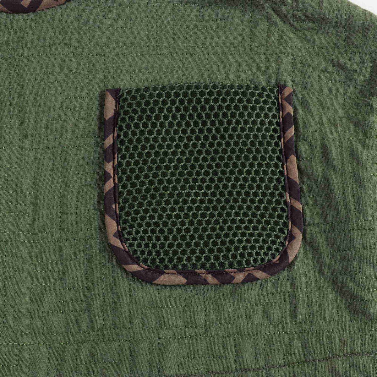 Girls Green Pocket Dress