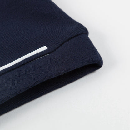 Girls Dark Blue Logo Cotton Sweatshirt
