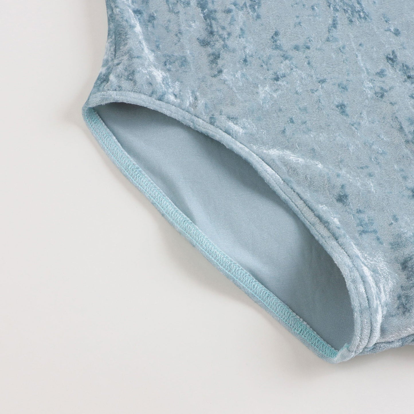 女童浅蓝色"Sarah/CV-Ice/CV-Ice"丝绒芭蕾舞连体衣