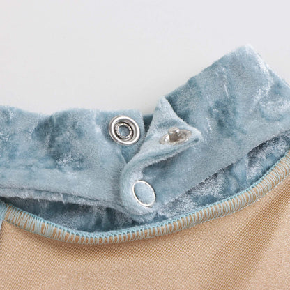 女童浅蓝色"Sarah/CV-Ice/CV-Ice"丝绒芭蕾舞连体衣