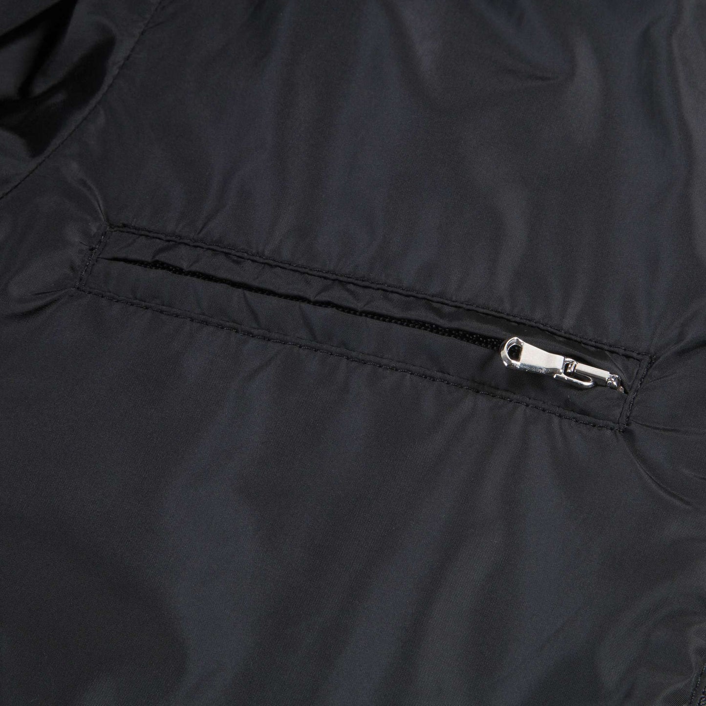Boys Black Nylon Jacket