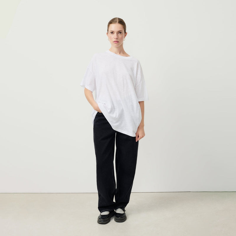 T-SHIRT MI-LONG AMPLE MC COL ROND