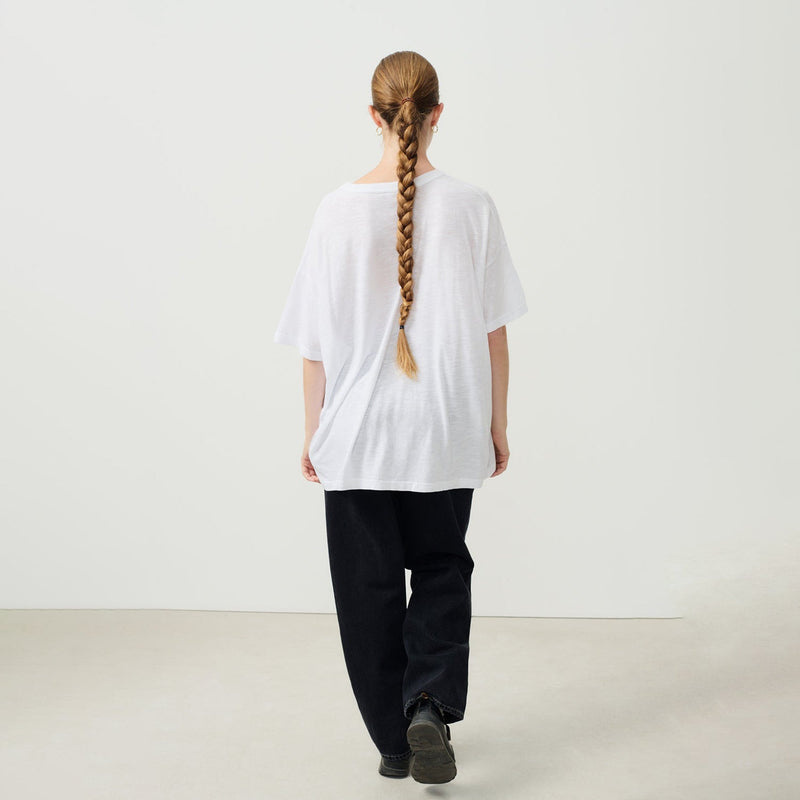 T-SHIRT MI-LONG AMPLE MC COL ROND